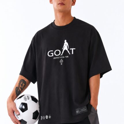 GOAT Edition Oversized T-Shirt – Football Legend Series