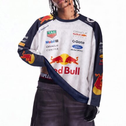 Red Bull Oracle Racing Inspired Motorcycle Racing Jersey