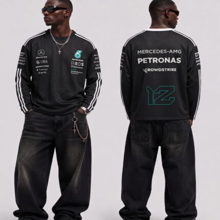 Mercedes-AMG Inspired Motorcycle Racing Jersey